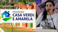 Vereadora Thamara Reis cobra na Câmara explicações sobre andamento do Programa Casa Verde Amarela em Terra Nova 